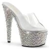 Pleaser Bejeweled-701MS 7" Platform Slide