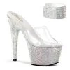 Pleaser Bejeweled-712RS Rhinestone 7" Platform Sandal High Heels