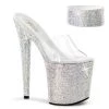 Pleaser High Heels Bejeweled-812RS 8" Rhinestone Sandal