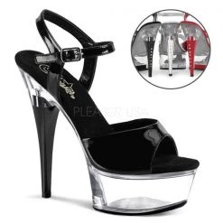 Pleaser Captiva-609 6" Stiletto Platform Sandal High Heels