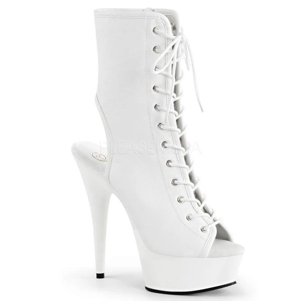 Pleaser Delight-1016 6" Stiletto Heel Ankle Boot 5 Pleaser Delight-1016 6" Stiletto Heel Ankle Boot