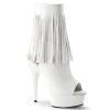 Pleaser Boots Delight-1019 Fringed 6" Ankle Boot 1 Pleaser Boots Delight-1019 Fringed 6" Ankle Boot