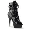 Pleaser Delight-1033 Buckled 6" Ankle Boot Boots