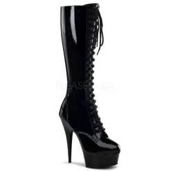 Pleaser Delight-2023 6" Stiletto Heel Knee High Boot Boots