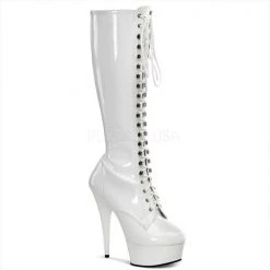 Pleaser Delight-2023 6" Stiletto Heel Knee High Boot Boots 9 Pleaser Delight-2023 6