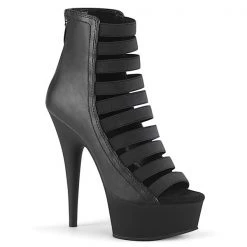 Pleaser Delight-600-13 High Heel Ankle Bootie