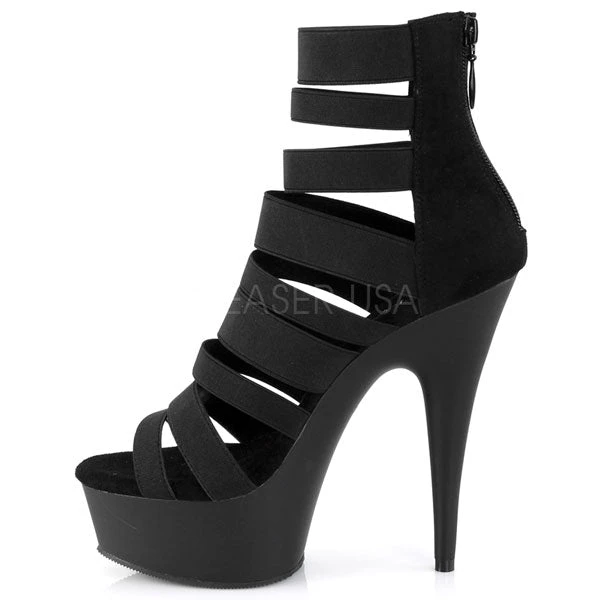 Pleaser High Heels Delight-600-17 Stiletto Platform Heels 4 Pleaser High Heels Delight-600-17 Stiletto Platform Heels