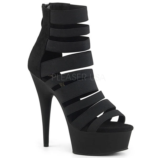 Pleaser High Heels Delight-600-17 Stiletto Platform Heels 3 Pleaser High Heels Delight-600-17 Stiletto Platform Heels