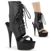 Pleaser Delight-600-37 Lace-up Platform Heels High Heels