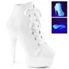 Pleaser Delight-600SK-02 Ankle Bootie Sandals 1 Pleaser Delight-600SK-02 Ankle Bootie Sandals
