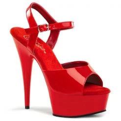 Pleaser Delight-609 Ankle Strap 6" Platform Sandal