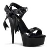 Pleaser Delight-615 6" Ribbon-Tie Platform Sandal 2 Pleaser Delight-615 6" Ribbon-Tie Platform Sandal