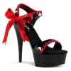 Pleaser Delight-615 6" Ribbon-Tie Platform Heels High Heels 2 Pleaser Delight-615 6" Ribbon-Tie Platform Heels High Heels