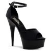 Pleaser Delight-618PS Ankle Strap 6" Platform Heels High Heels