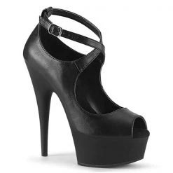 Pleaser High Heels Delight-653 Peep Toe Platform Heels