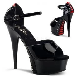 Pleaser High Heels Delight-660FH Corseted Platform Heels
