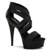 Pleaser Delight-669 6" Stiletto Platform Sandal Platform Sandals