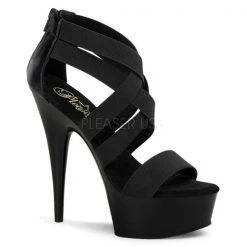 Pleaser Delight-669 6" Stiletto Platform Sandal Platform Sandals