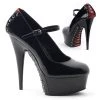 Pleaser Delight-687FH 6" Mary Jane Platform Heels