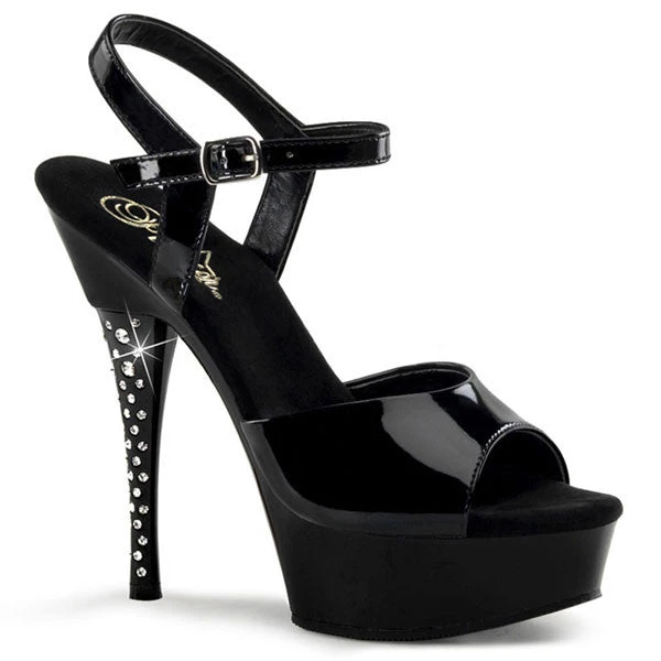 Pleaser Diamond-609 6" Platform Sandal 3 Pleaser Diamond-609 6" Platform Sandal