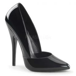 Devious High Heels Domina-423 Patent Stiletto Heel Pumps