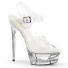 Pleaser Eclipse-608 6" Stiletto Platform Heels High Heels 1 Pleaser Eclipse-608 6" Stiletto Platform Heels High Heels