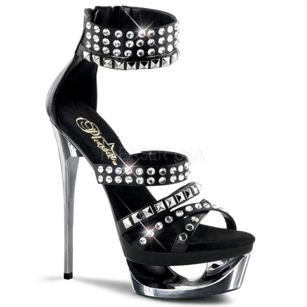 Pleaser High Heels Eclipse-637 6" Stiletto Platform Heels 3 Pleaser High Heels Eclipse-637 6" Stiletto Platform Heels