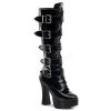Pleaser Electra-2042 Buckled 5" Platform Boot 1 Pleaser Electra-2042 Buckled 5" Platform Boot
