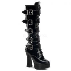 Pleaser Electra-2042 Buckled 5" Platform Boot