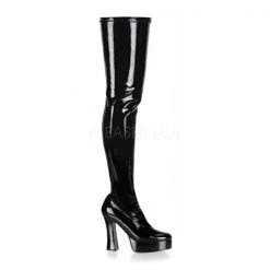 Pleaser Electra-3000Z Thigh High Boot Boots