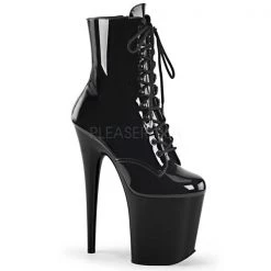 Pleaser Flamingo-1020 Lace-up 8" Platform Boots
