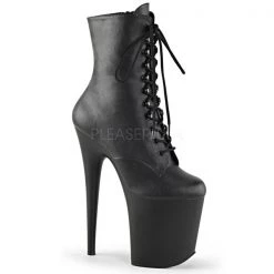 Pleaser Flamingo-1020 Lace-up 8" Platform Boots
