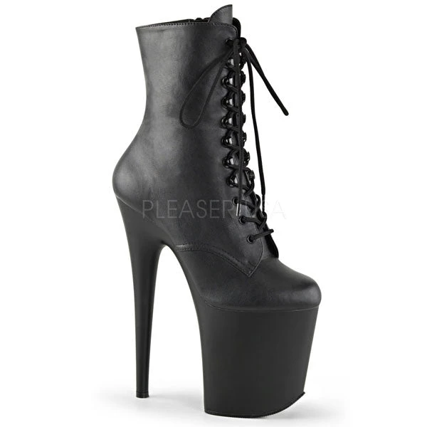 Pleaser Flamingo-1020 Lace-up 8" Platform Boots 5 Pleaser Flamingo-1020 Lace-up 8" Platform Boots