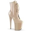 Pleaser Flamingo-1020 Lace-up 8" Platform Boots