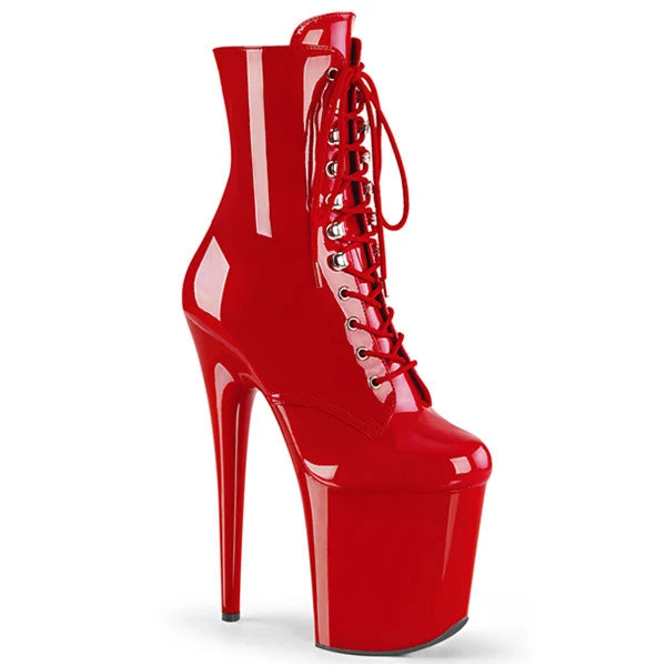 Pleaser Flamingo-1020 Lace-up 8" Platform Boots 3 Pleaser Flamingo-1020 Lace-up 8" Platform Boots