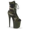 Pleaser Flamingo-1020CAMO 8" Platform Boots 1 Pleaser Flamingo-1020CAMO 8" Platform Boots