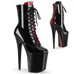 Pleaser Flamingo-1020FH Corseted 8" Platform Boots