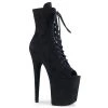 Pleaser Flamingo-1021FS Lace-up Platform Boots