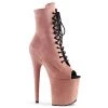 Pleaser Flamingo-1021FS Suede 8" Platform Boots