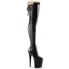 Pleaser Flamingo-3050 Thigh High 8" Platform Boots 1 Pleaser Flamingo-3050 Thigh High 8" Platform Boots