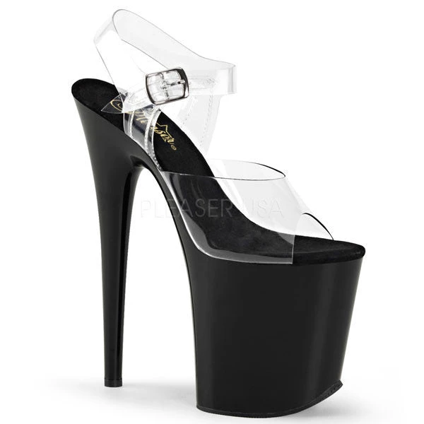 Pleaser Platform Sandals Flamingo-808 8" Platform Sandal 3 Pleaser Platform Sandals Flamingo-808 8" Platform Sandal