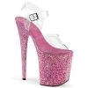 Pleaser High Heels Flamingo-808CF Platform Heel Sandals
