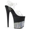 Pleaser Flamingo-808HFN 8" Platform Heels
