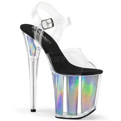 Pleaser High Heels Flamingo-808HGI Hologram Platform Heels