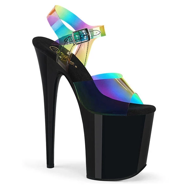 Pleaser High Heels Flamingo-808RB Platform Heel Sandals 3 Pleaser High Heels Flamingo-808RB Platform Heel Sandals