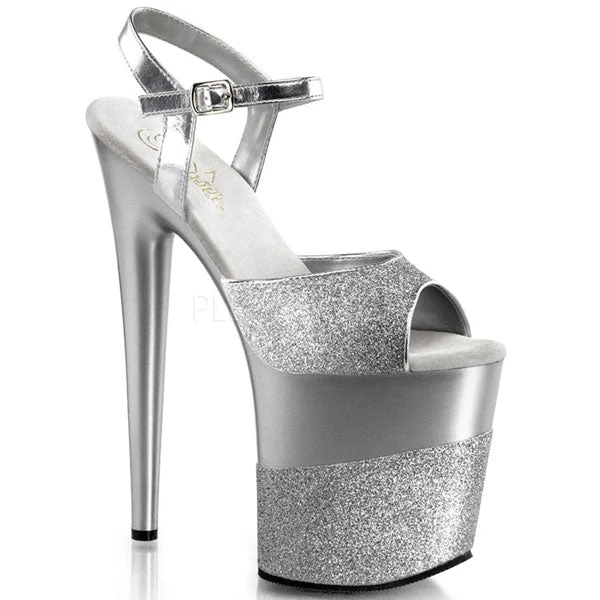 Pleaser Platform Sandals Flamingo-809-2G 8" Platform Sandal 5 Pleaser Platform Sandals Flamingo-809-2G 8" Platform Sandal