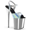 Pleaser Flamingo-809HG Metallic Platform Sandals 1 Pleaser Flamingo-809HG Metallic Platform Sandals