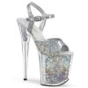 Pleaser Flamingo-809HS Holographic Platform Heels 1 Pleaser Flamingo-809HS Holographic Platform Heels