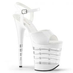 Pleaser Flamingo-809LN Striped 8" Platform Sandal Platform Sandals 7 Pleaser Flamingo-809LN Striped 8