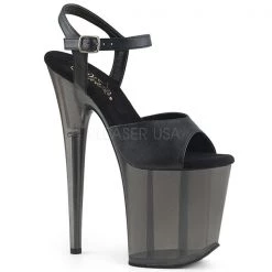 Pleaser High Heels Flamingo-809T Frosted 8" Platform Heels